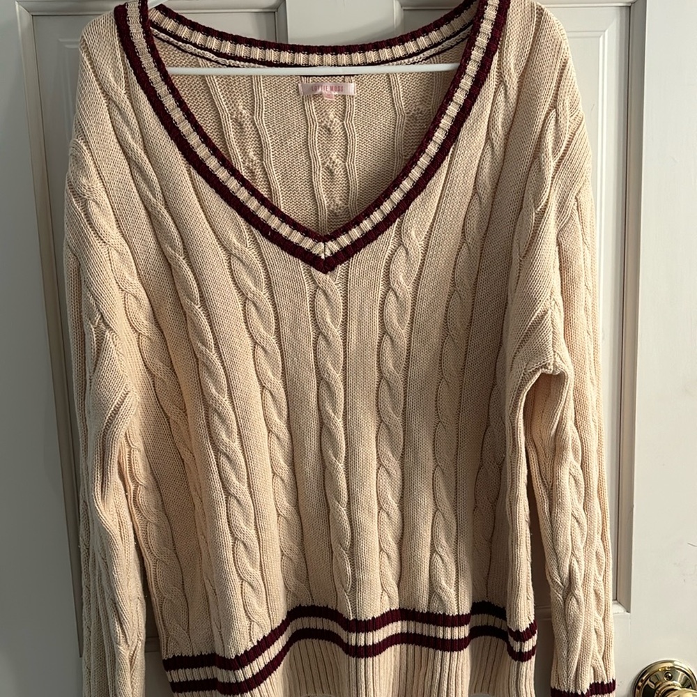 Vneck sweater